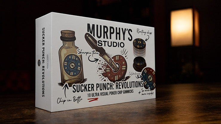 Magic-themed poker chip gummies from Murphy's Studio for Sucker Punch Revolutions.