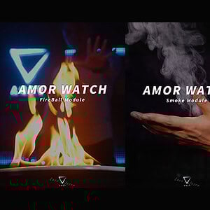 Amor Watch modular magic system with fire, smoke, and ITF modules.