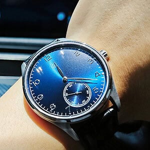 Blue watch from PITATA MAGIC, featured in the 