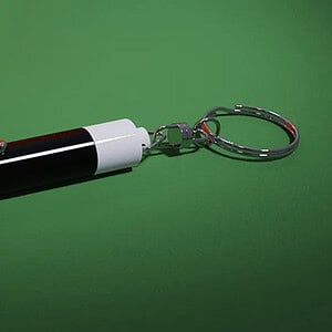 A LED light wand used for magic performances and illusions.