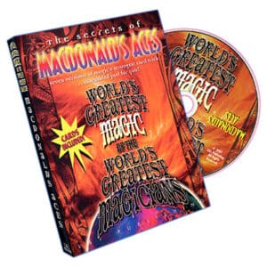 Macdonalds Aces DVD with Cards