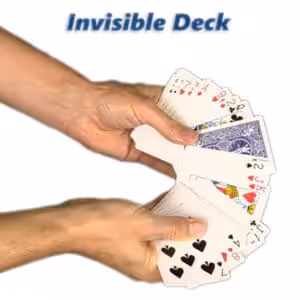 Alternative view of Invisible Trick Deck of Cards - Bicycle