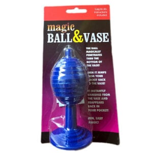 Colorful magic ball and vase trick for surprise illusions and entertaining magic performances.