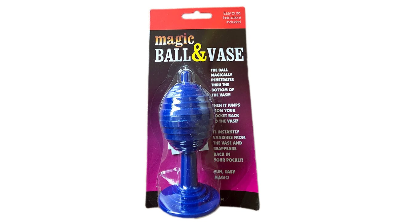 Colorful magic ball and vase trick for surprise illusions and entertaining magic performances.