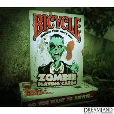Zombie Playing Cards Stacked