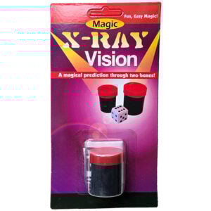 X-ray Vision magic trick box by Dreamlandmagic, fun and easy magic for kids and adults.