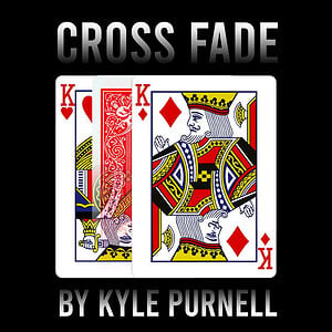 Cross Fade by Kyle Purnell magic trick - signed card appears and vanishes