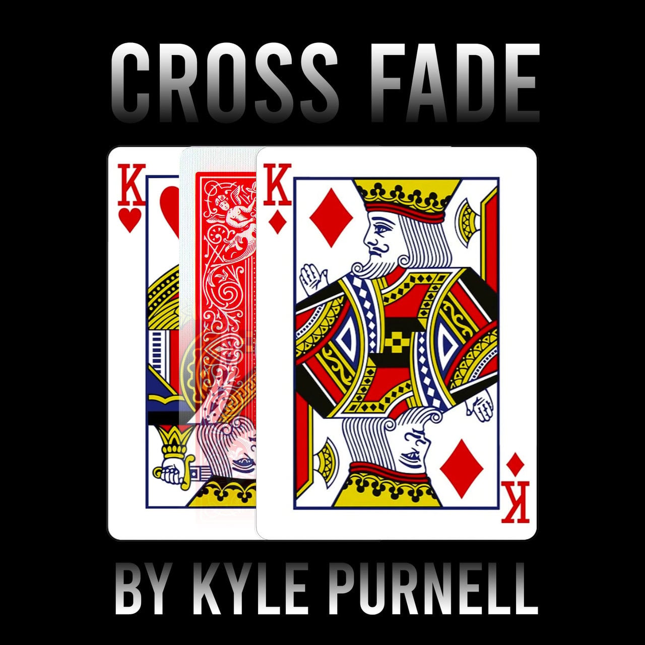 Cross Fade by Kyle Purnell magic trick - signed card appears and vanishes