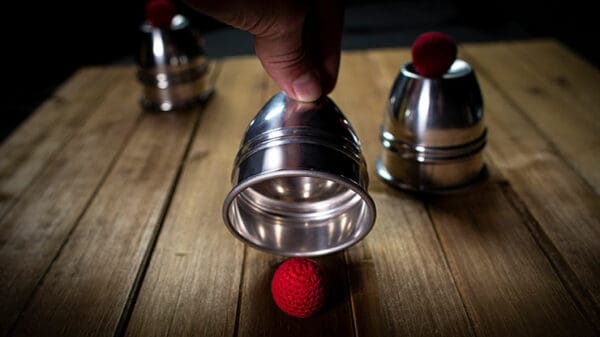 CUPS and BALLS Aluminum (Gimmicks and Instructions) - Image 4