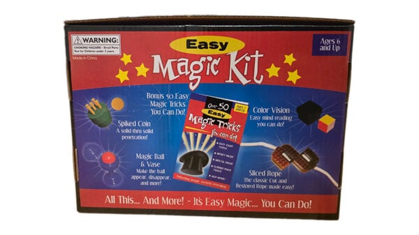 Easy Magic Kit Back of Box