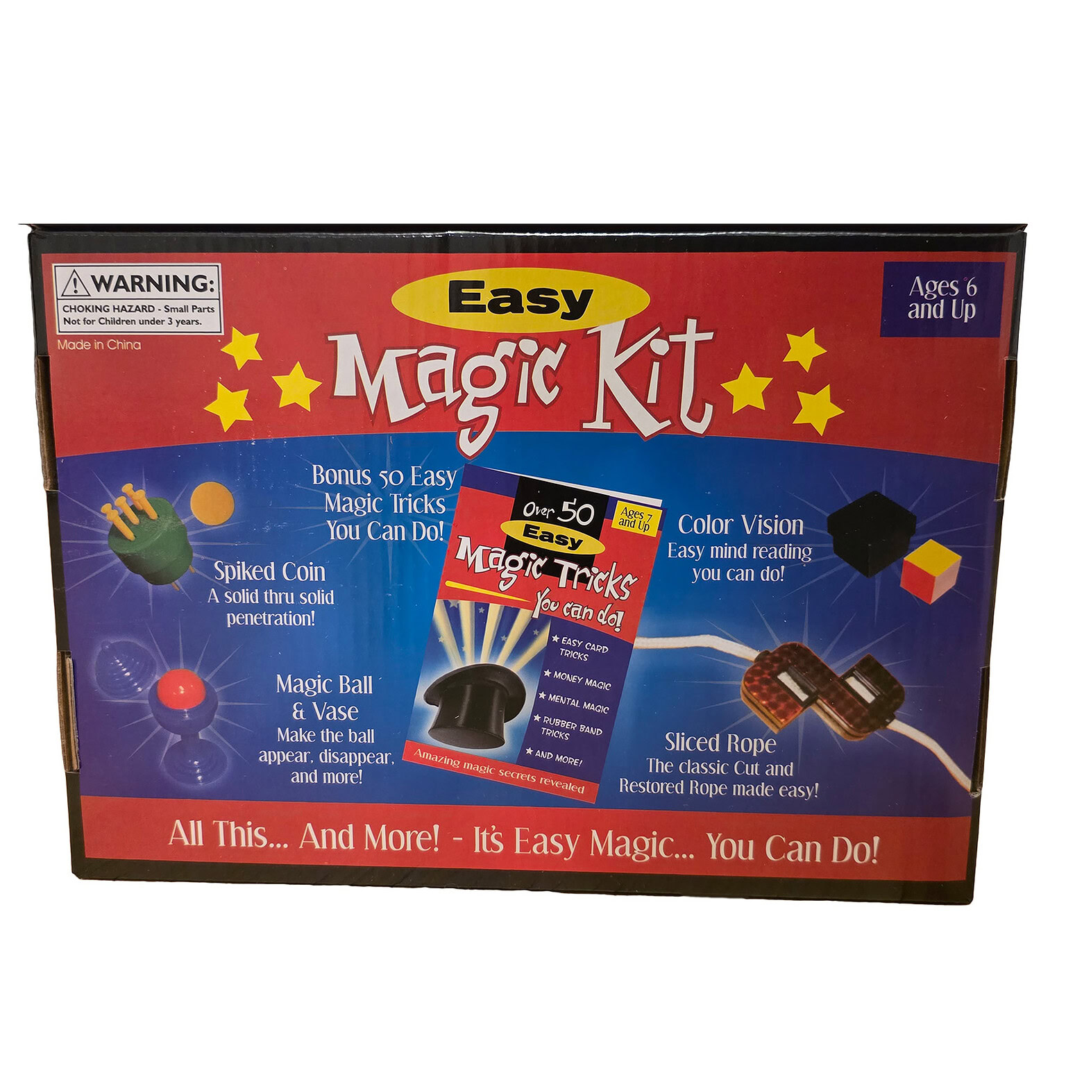 Easy Magic Kit for Kids | 50 Tricks Beginner Magic Set