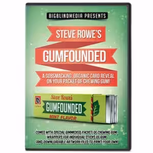 GUMFOUNDED (DVD and Gimmick) by Steve Rowe