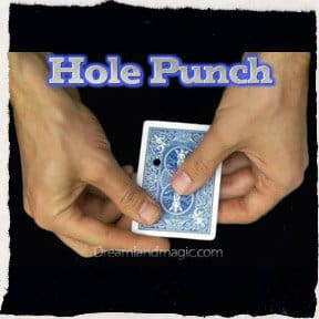 Hole Punch Card Trick