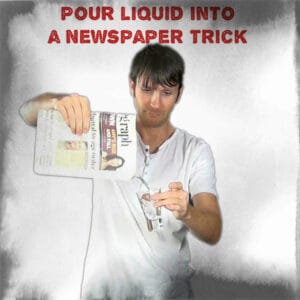 Magic Tricks Water In Newspapers Illusions Magic Tricks Products Paper Magi P Jl 