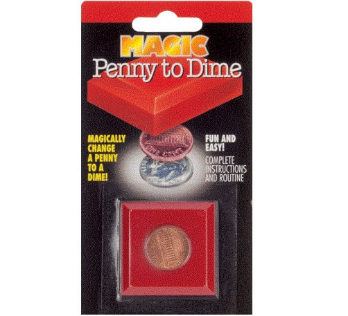 Magical Block -Penny to Dime Trick