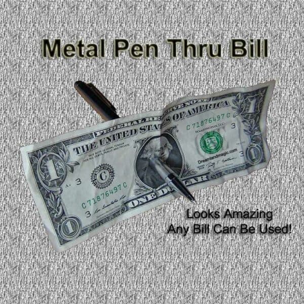 Pen Through Bill Trick -Metal Version