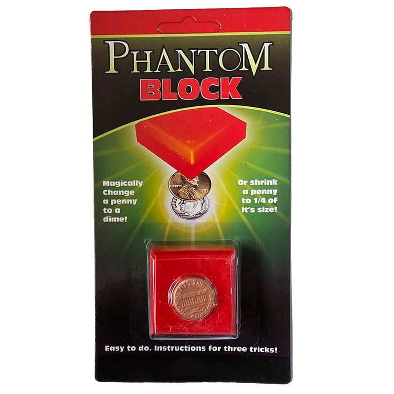 Magical coin transformation magic trick prop for illusions.