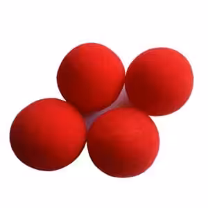 Sponge Balls-1 1/2 Inch Red