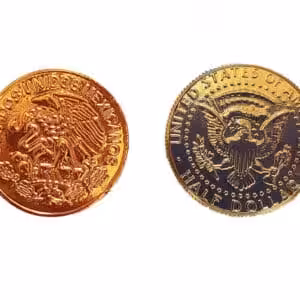 Alternative view of Scotch and Soda Magic Coin Trick Gimmick