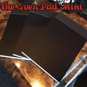 Alternative view of SvenPad® Mini (Pair) Mind Reading Trick | Black Covers | Hand Made in USA