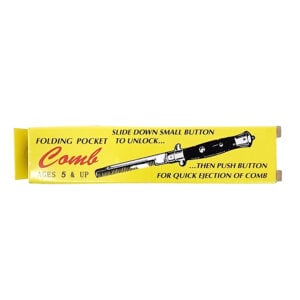 Switch Blade Comb Yellow Box