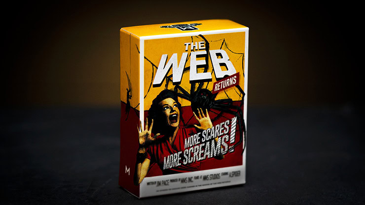 The Web Returns magic trick box from Dreamlandmagic.