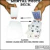 Blank Deck Mental Photography Cards (Cards Appear and Vanish) - Bicycle Version