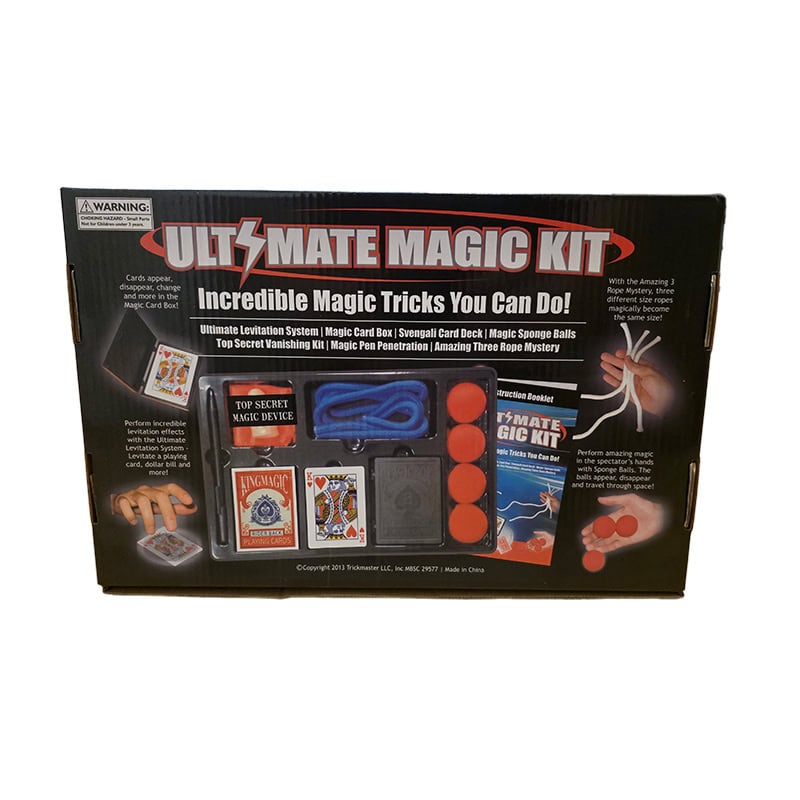 ultimate magic kit box back