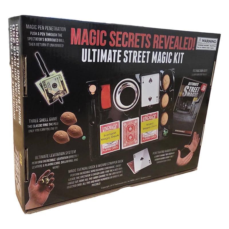 Ultimate Street Magic Set by Trickmaster box back